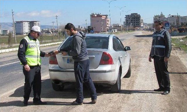 Araban’da Asayiş Ve Trafik Uygulaması