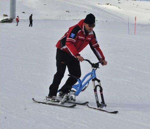 Erciyes'te Naylonlu Kayak