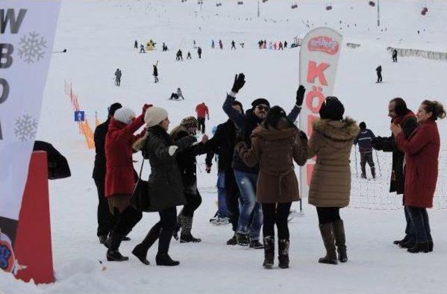 Erciyes'te Naylonlu Kayak