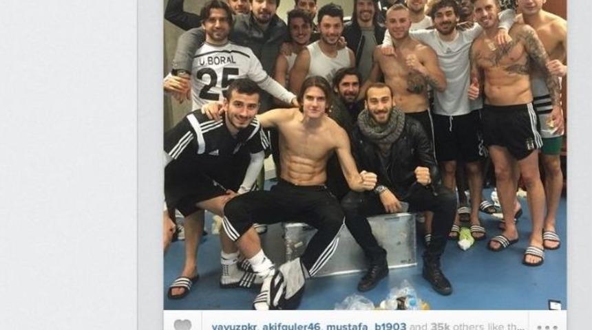 Beşiktaş&rsquo;ın Zafer Pozu