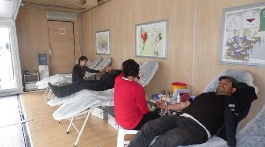 Korkuteli&rsquo;nde İki G&uuml;nde 70 &Uuml;nite Kan Ve 7 K&ouml;k H&uuml;cre Bağışı Yapıldı