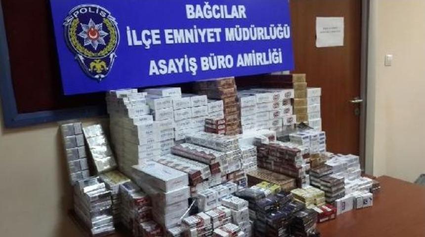 Bağcılar'da Ka&ccedil;ak Sigara Operasyonu