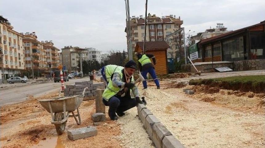 B&uuml;y&uuml;kşehir, Gaziantep Genelinde Kavşak &Ccedil;alışması Başlattı
