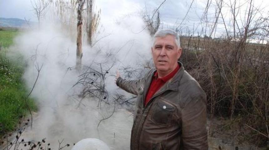 Germencik'te Jeotermal Sular Doğayı Ve Menderes'i Tehdit Ediyor