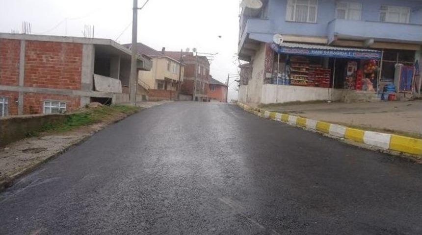 Dilovası&rsquo;nda Sokaklar Asfaltlandı