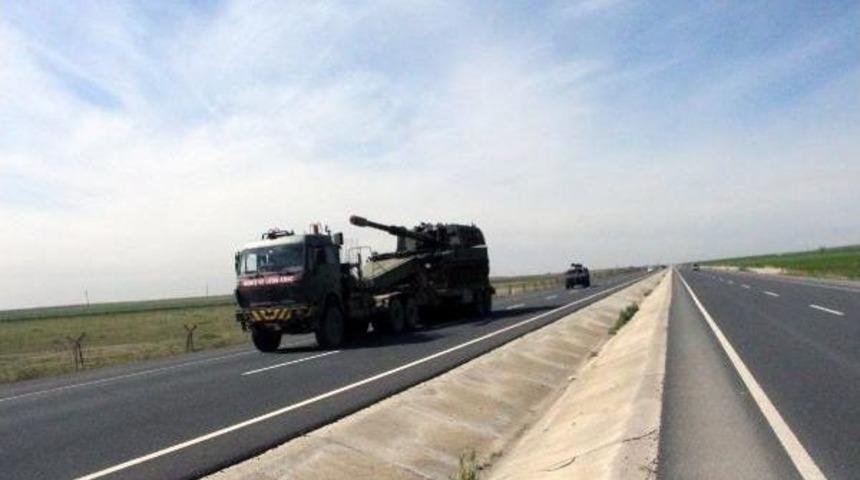 Şırnak Sınırına Uzun Menzili Ob&uuml;s Topları Sevkiyatı