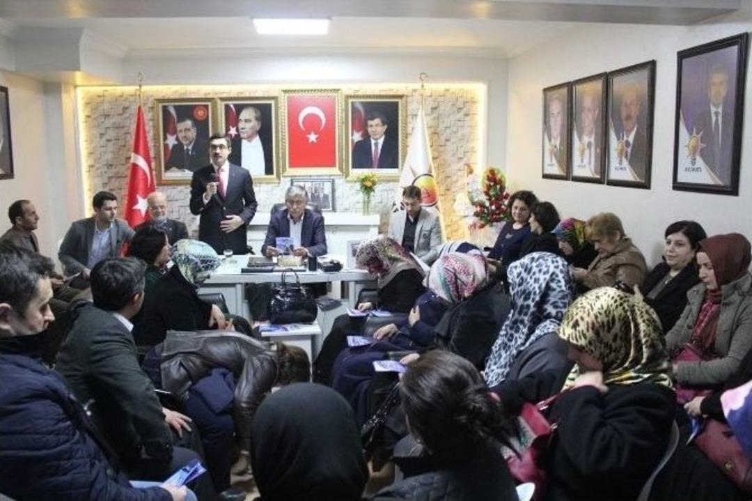 Abdullah Tekin&rsquo;e Partililerden &Ouml;vg&uuml;: