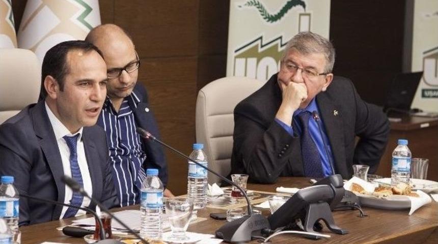 Uosb Y&ouml;netim Kurulu, Sanayicileri Bilgilendirme Toplantısı Yaptı