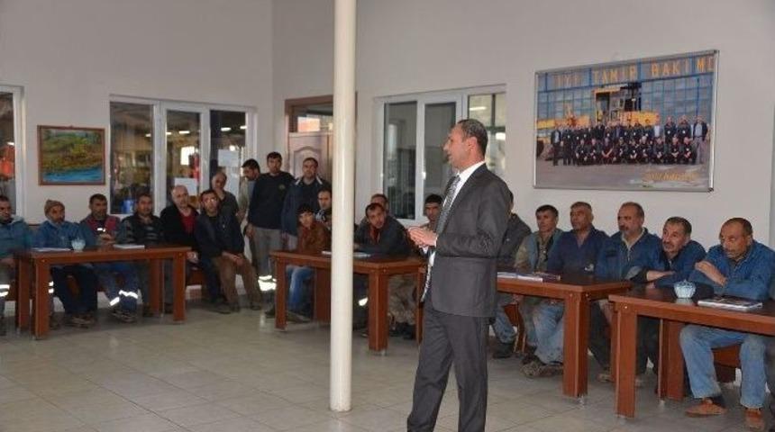 Malatya B&uuml;y&uuml;kşehir Belediyesi Personeline &lsquo;iş G&uuml;venliği&rsquo; Semineri