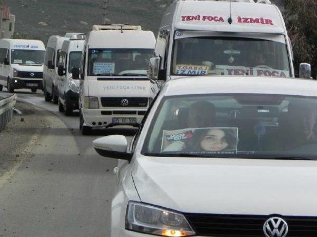 Özgecan Travması Yenifoçalı Minibüsçüleri Sokağa Döktü