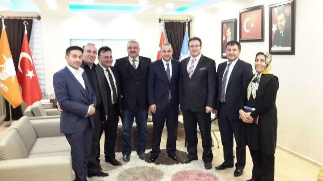 Oktay Aydın Ziyaretlerini S&uuml;rd&uuml;r&uuml;yor&hellip;