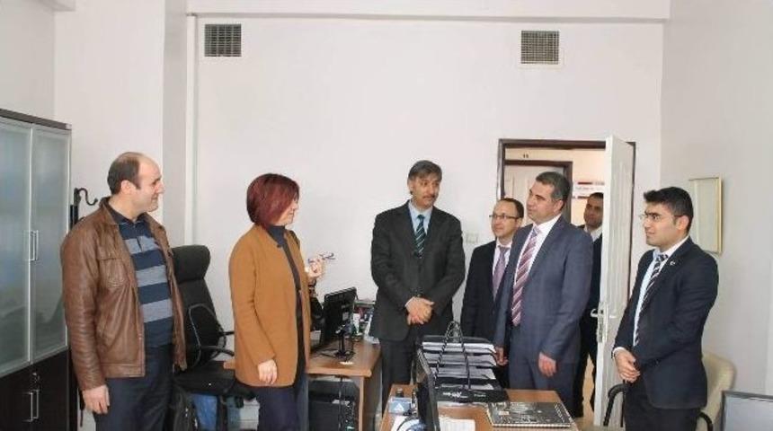 Y&uuml;cel&rsquo;den, Sağlık Kurumlarına Ziyareti