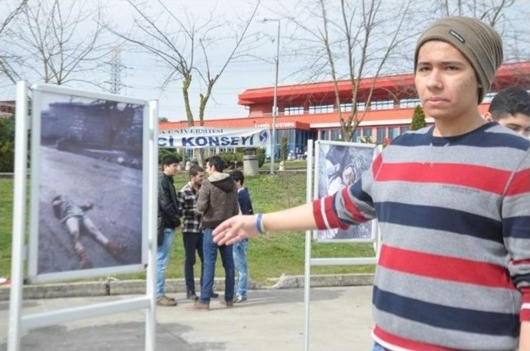 Sa&uuml;&rsquo;de Hocalı Katliamı Resim Sergisi A&ccedil;ıldı