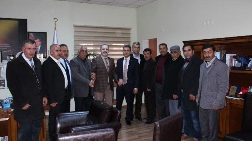 Van Ak Parti Milletvekili Aday Adayı Şahin&rsquo;den Tuşba Belediye Başkanı &Ouml;zg&ouml;k&ccedil;e&rsquo;ye Ziyaret!