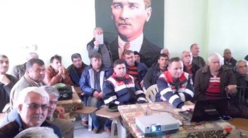 Jandarma Trafik Tim Komutanlığından Taksicilere Eğitim