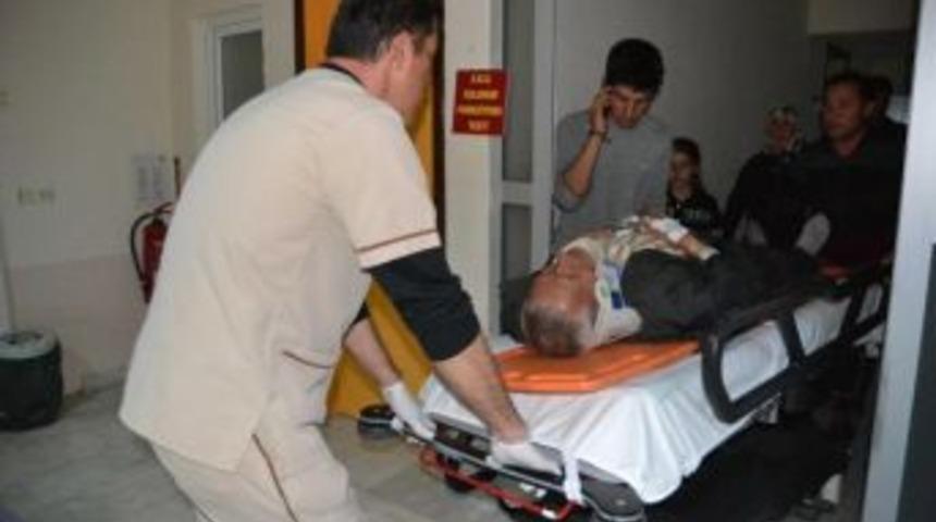 Trakt&ouml;r Devrildi: 1 Yaralı