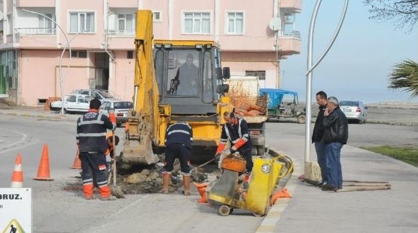 Asfalt Yama &Ccedil;alışmaları Başladı