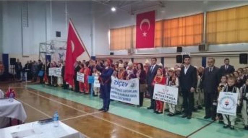Tekirdağ&rsquo;da Okullar Arası Halk Oyunları Yarışmaları Başladı
