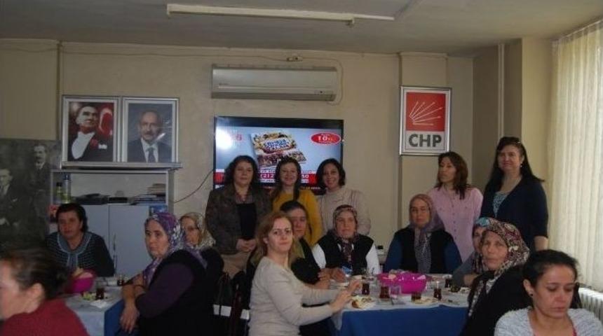 Chp’li Malkaralı Kadınlar Kahvaltıda Buluştu