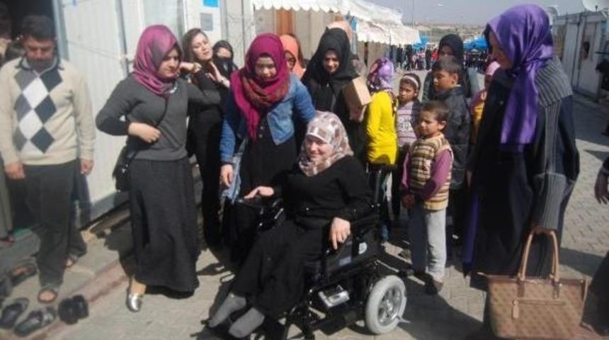 T&uuml;rgev'den 20 Engelli Suriyeliye Ak&uuml;l&uuml; Sandalye