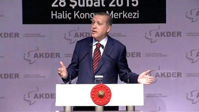 Erdoğan: 28 Şubat'ın Failleri Maşeri Vicdanda Mahkum Olmuşlardır