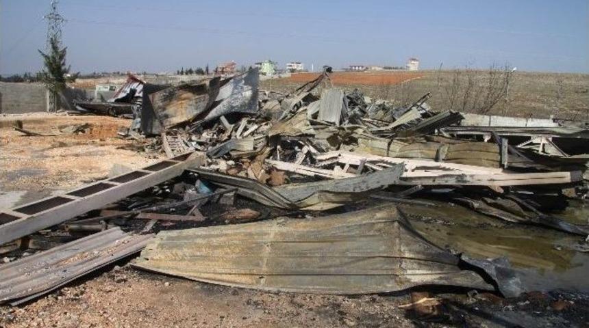 Palet At&ouml;lyesindeki Yangının Ardından