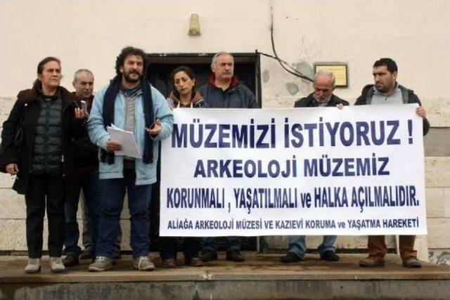 Kyme Arkeoloji Müzesi Ve Kazıevi'nin Tahliyesini Bakanlık Durdurdu