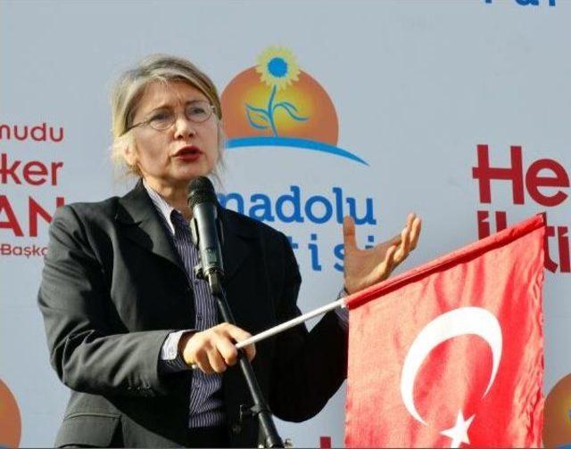 Tarhan'dan Antalya Mitingi