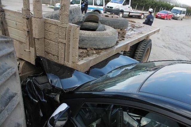 Sakarya’da Trafik Kazası: 1 Yaralı