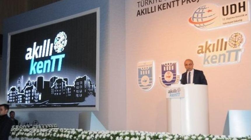 Bakan Elvan &ldquo;akıllı Kentt&rdquo; Uygulamasını Karaman&rsquo;dan Başlattı