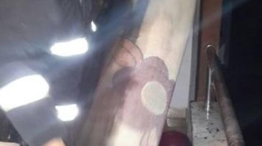 Bolu&rsquo;da Balkonda &Ccedil;ıkan Yangın Korkuttu