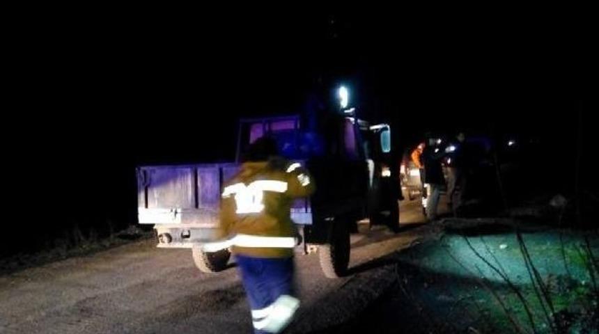 Dereye D&uuml;şt&uuml;ğ&uuml; Iddia Edilen Kadın Bulunamadı