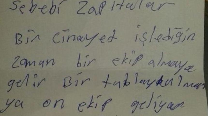 Seyyar Satıcı "benim &Ouml;l&uuml;m Sebebim Zabıtalar" Notu Bırakıp İntihar Etti