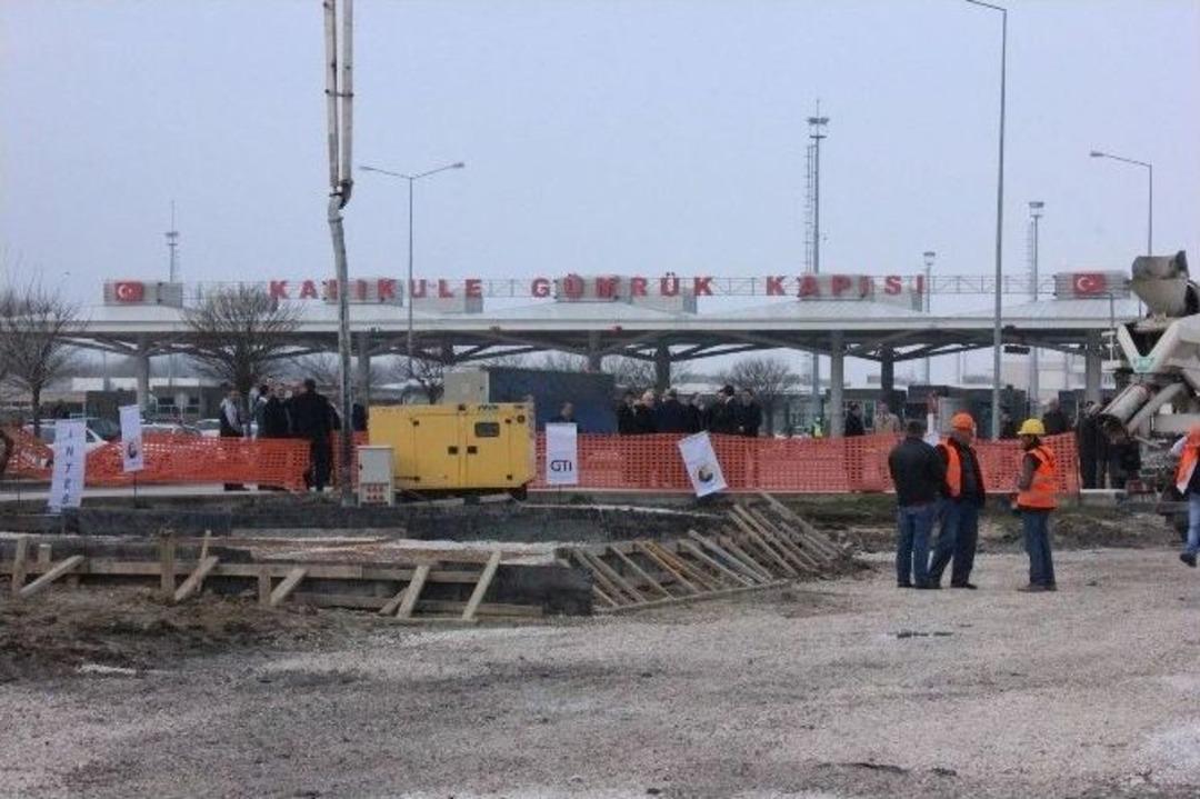 Edirne&rsquo;de &lsquo;kapıkule Tır Parkı&rsquo;nın Temel Atma T&ouml;reni Yapıldı