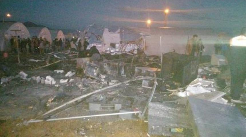 &Ccedil;adır Kentte Yangın Paniği