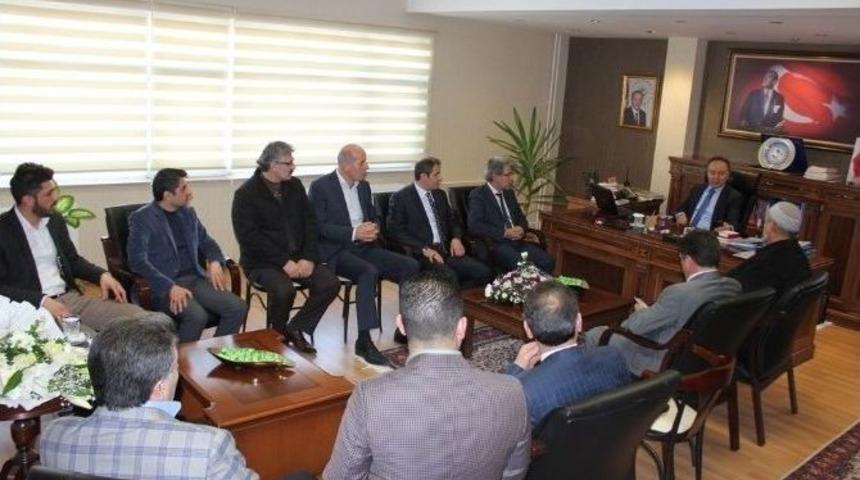 M&uuml;siad&rsquo;dan Vali Altıparmak&rsquo;a Ziyaret