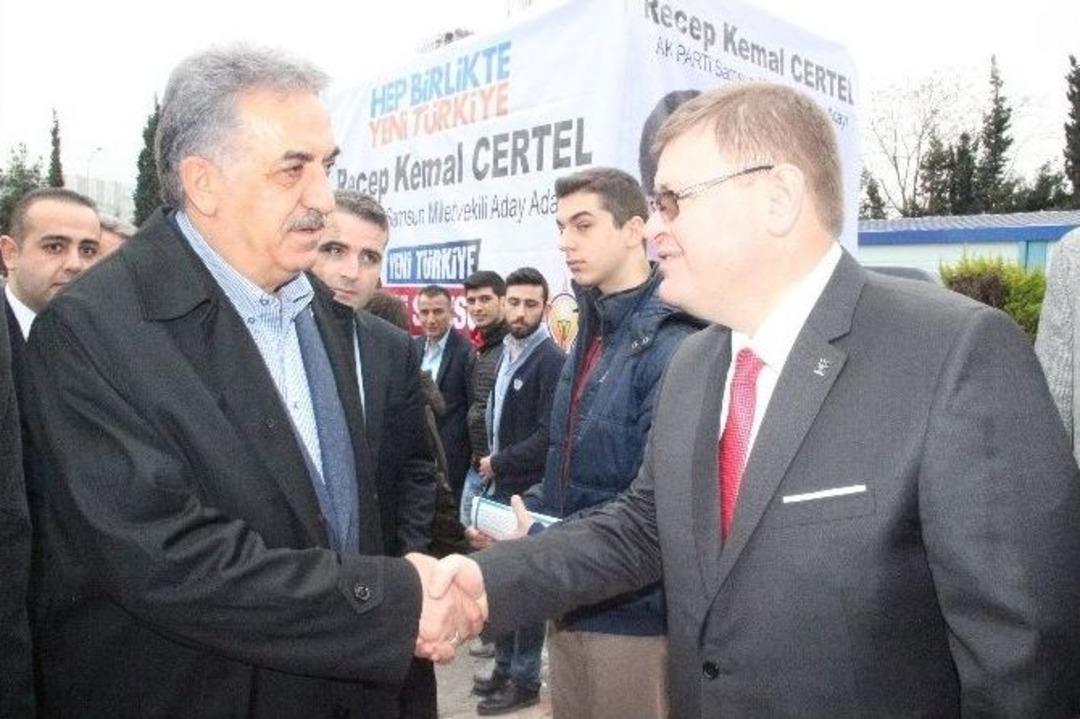 Ak Parti Samsun Temay&uuml;l Yoklaması