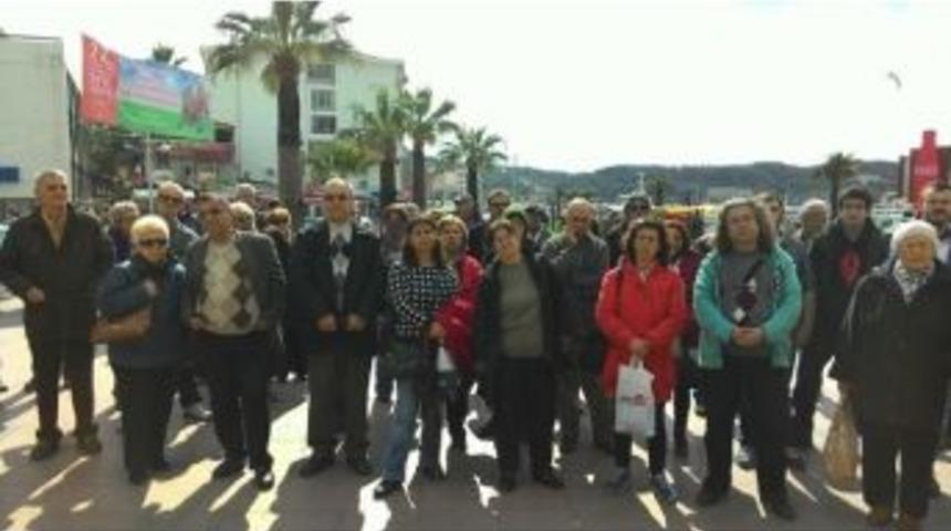 Ayvalık&rsquo;ta İ&ccedil; G&uuml;venlik Yasası&rsquo;na Tepki