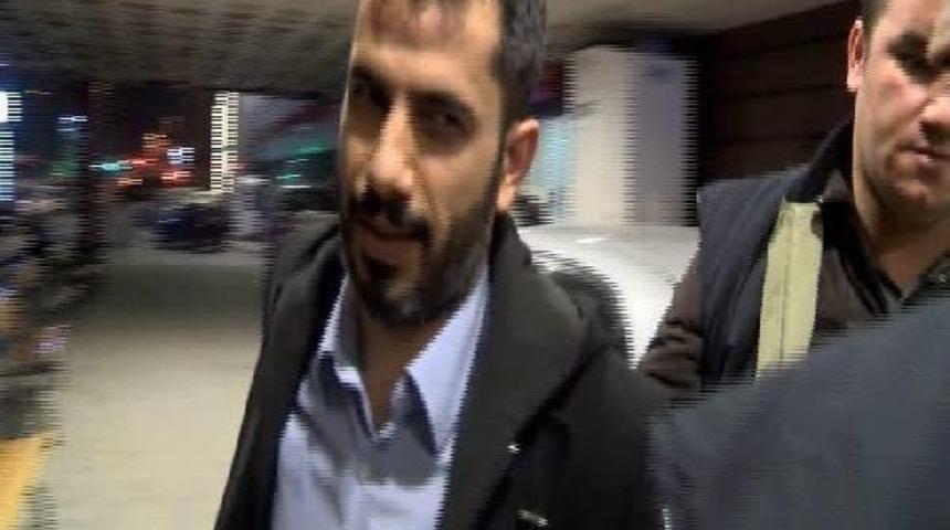 G&ouml;zaltına Alınan Baransu Emniyet'e Getirildi