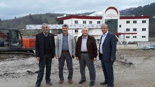 Yığılca Devlet Hastanesi Yolu Genişliyor