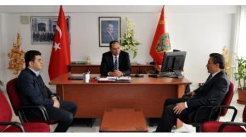 Başkan Tutal&rsquo;dan İl&ccedil;e Emniyet M&uuml;d&uuml;r&uuml;&rsquo;ne Ziyaret