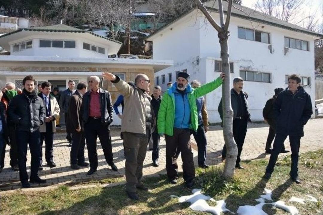 Başkan Erol Mehmet Yarar, Muratdağı Termal Kayak Merkezi&rsquo;ni İceledi