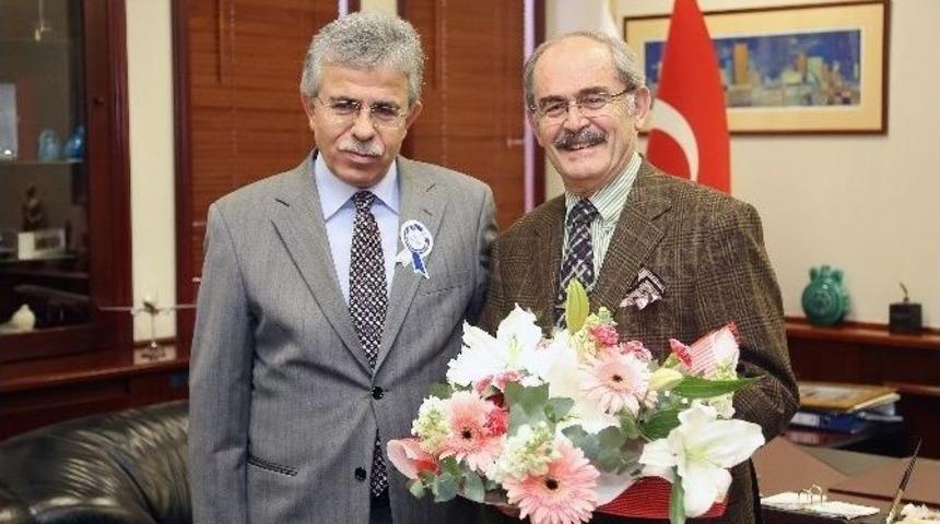 Vergi Dairesi Başkanı &Ouml;zbakır&rsquo;dan B&uuml;y&uuml;kerşen&rsquo;e Ziyaret