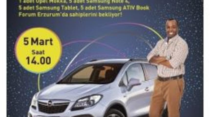 Forum Erzurum&rsquo;da Opel Mokka Sahibini Bulmak İ&ccedil;in G&uuml;n Sayıyor&hellip;