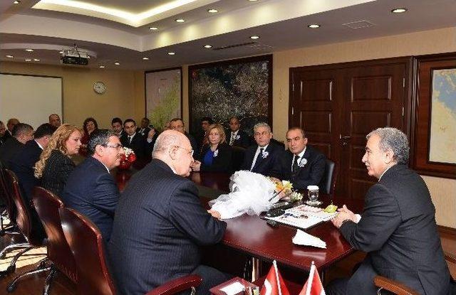 Mali M&uuml;şavirler Odası&rsquo;ndan Vali B&uuml;y&uuml;k&rsquo;e Ziyaret 2