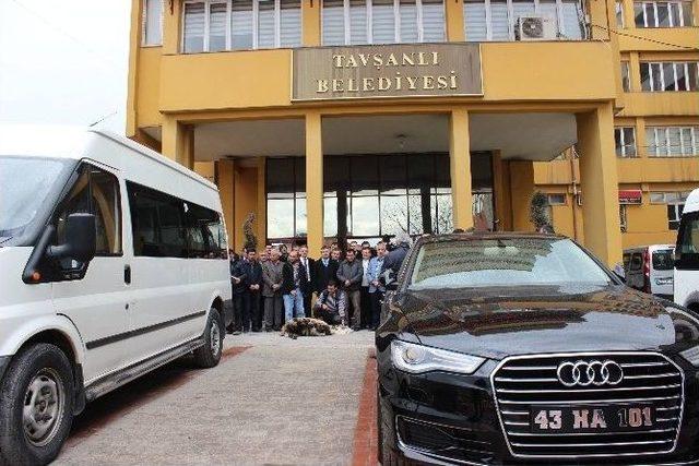 Tavşanlı’da Yeni Araçlar İçin Kurban Kesildi