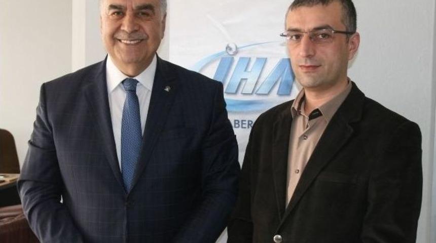 Ak Partili Akay&rsquo;dan İha&rsquo;ya Ziyaret