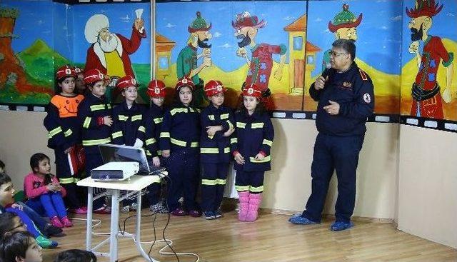 Bilgi Evi Öğrencilerine Yangın Eğitimi 1