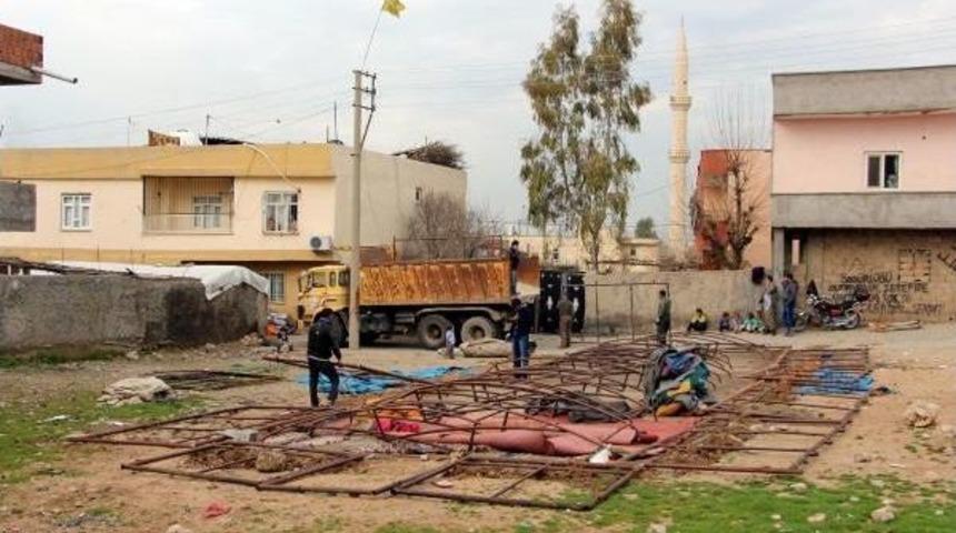Silopi'de Ydg-H &Ccedil;adırları Kaldırıldı
