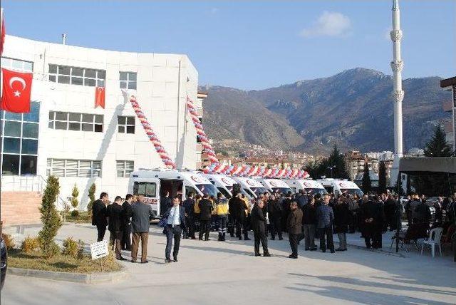 Amasya’da 6 Ambulans Hizmete Girdi